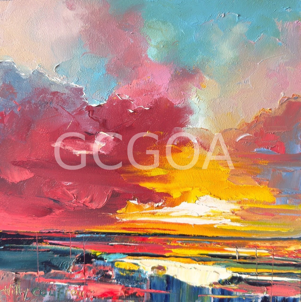 Seascape 50 - Gold Coast Gallery Of ArtHilly Coufreur