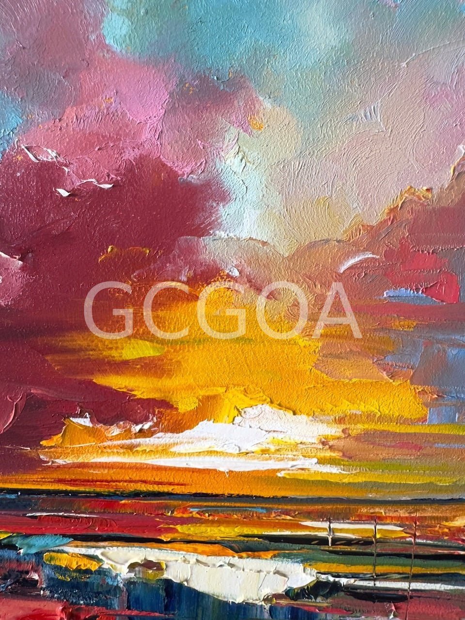 Seascape 50 - Gold Coast Gallery Of ArtHilly Coufreur