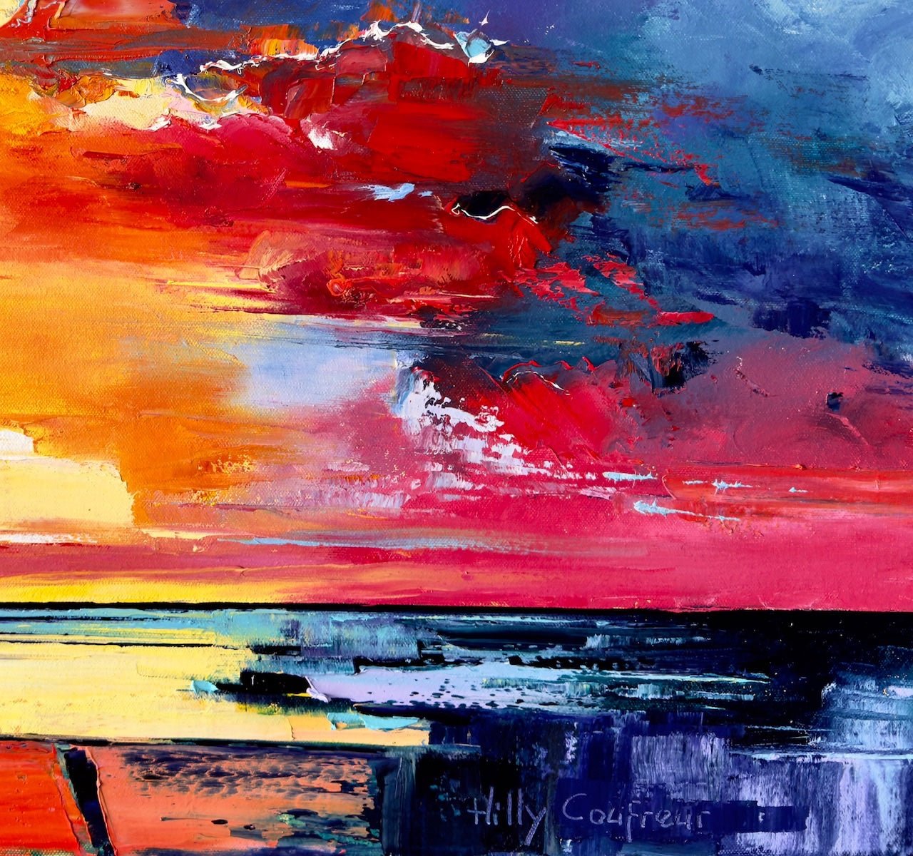 Seascape 52 - Gold Coast Gallery Of ArtHilly Coufreur