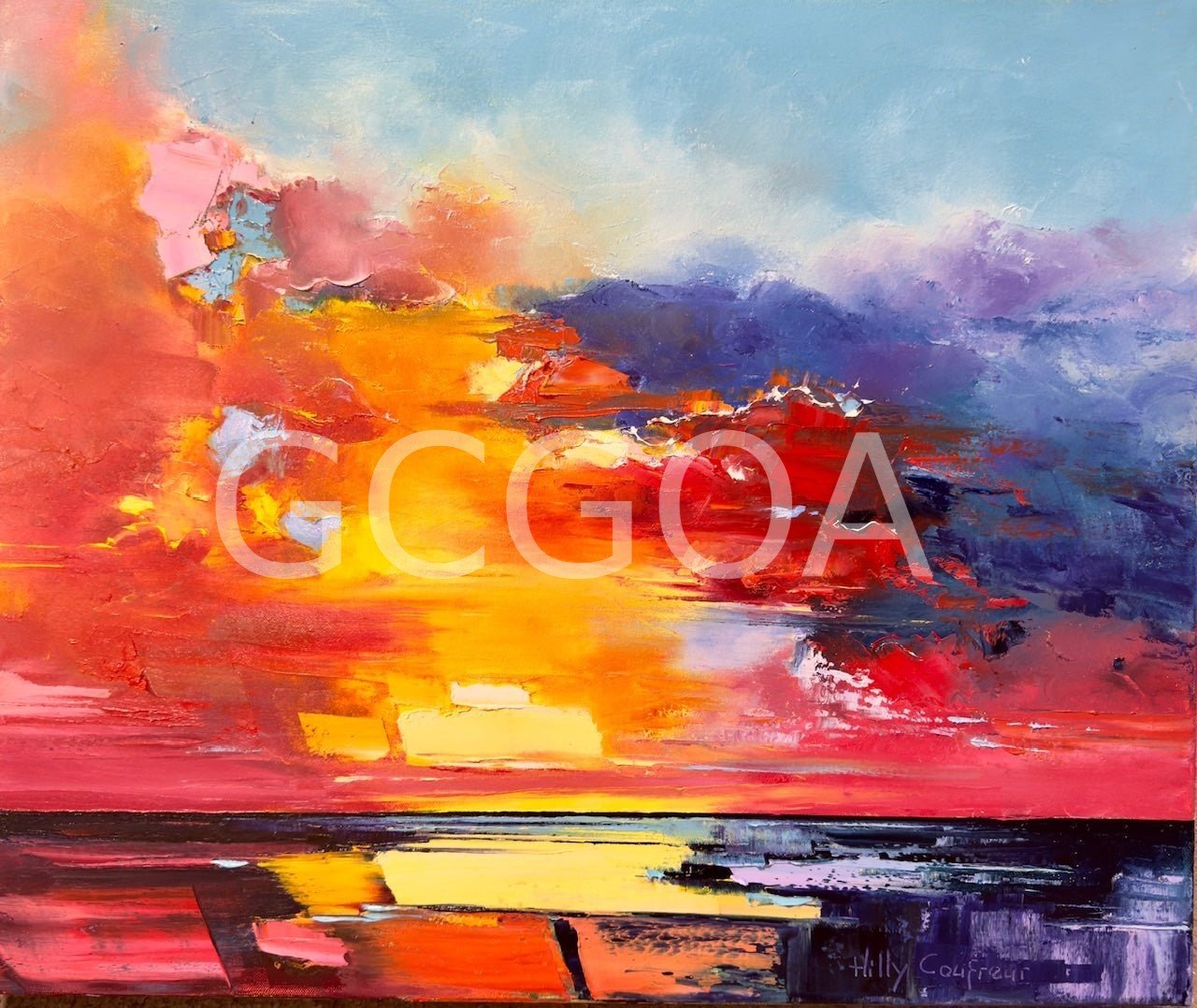 Seascape 52 - Gold Coast Gallery Of ArtHilly Coufreur