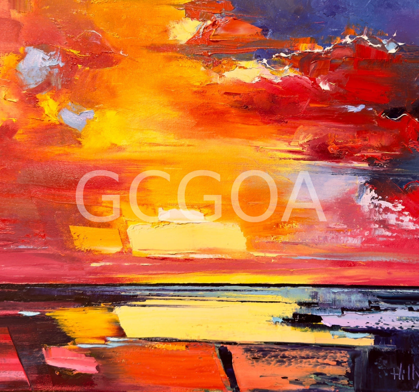 Seascape 52 - Gold Coast Gallery Of ArtHilly Coufreur