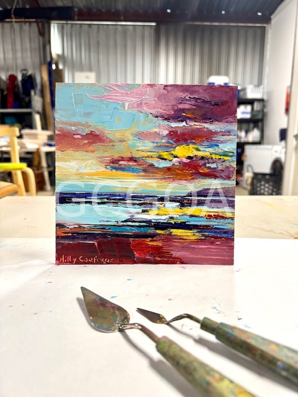 Seascape 55 - Gold Coast Gallery Of ArtHilly Coufreur