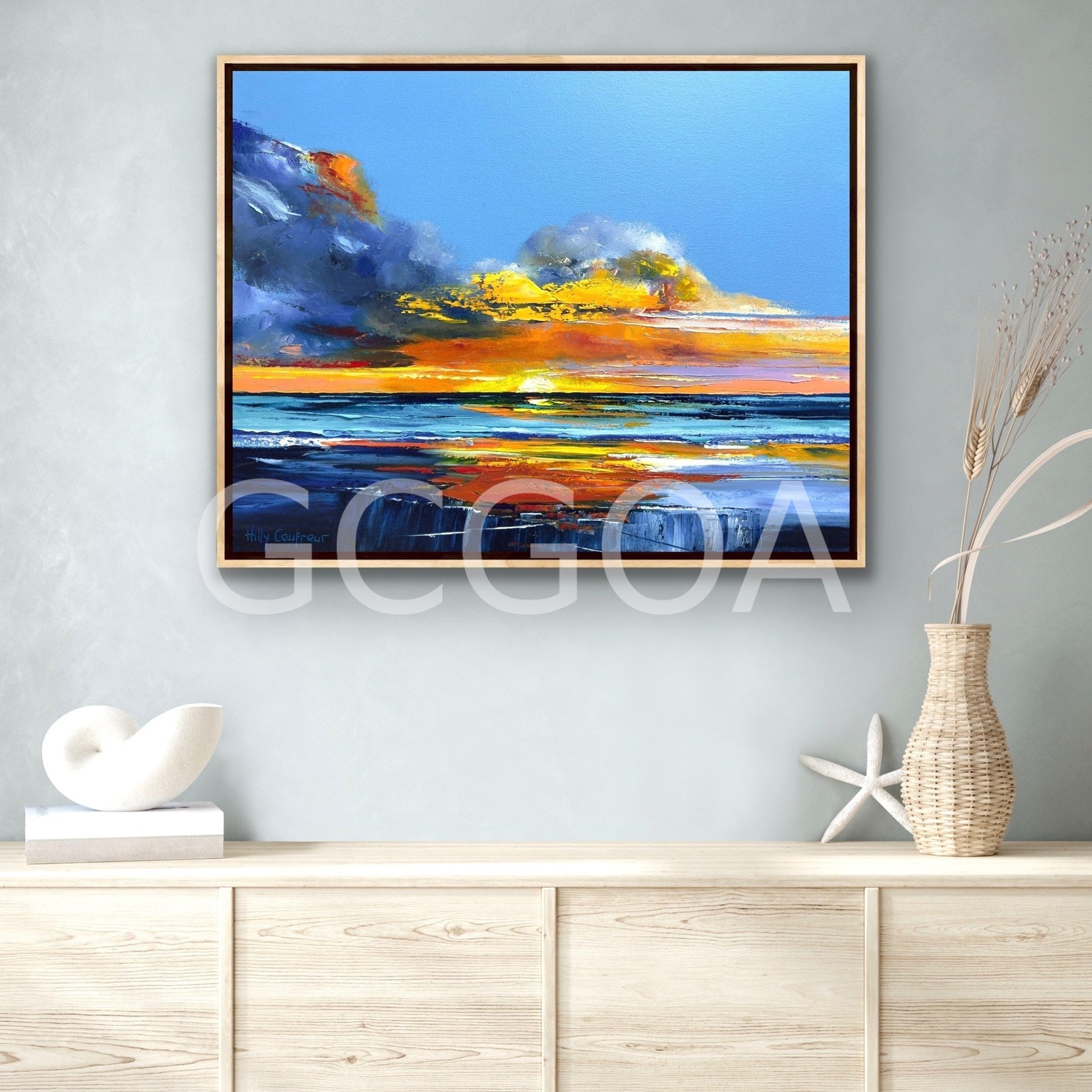 Seascape 61 - Gold Coast Gallery Of ArtHilly Coufreur