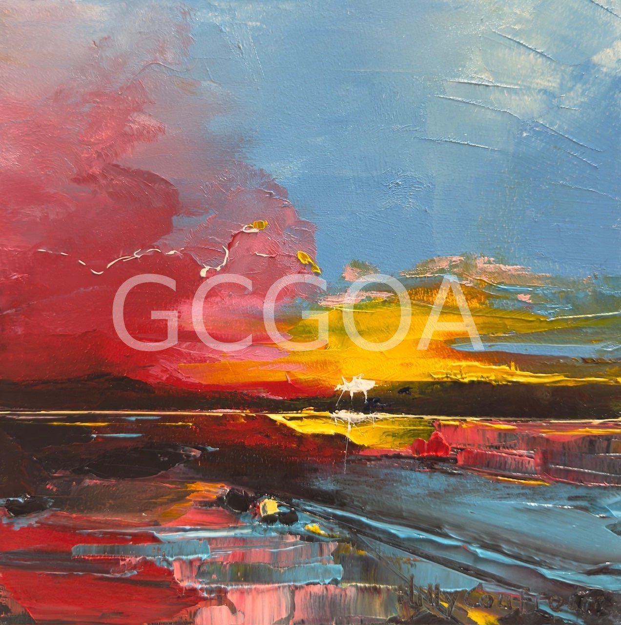 Seascape 62 - Gold Coast Gallery Of ArtHilly Coufreur