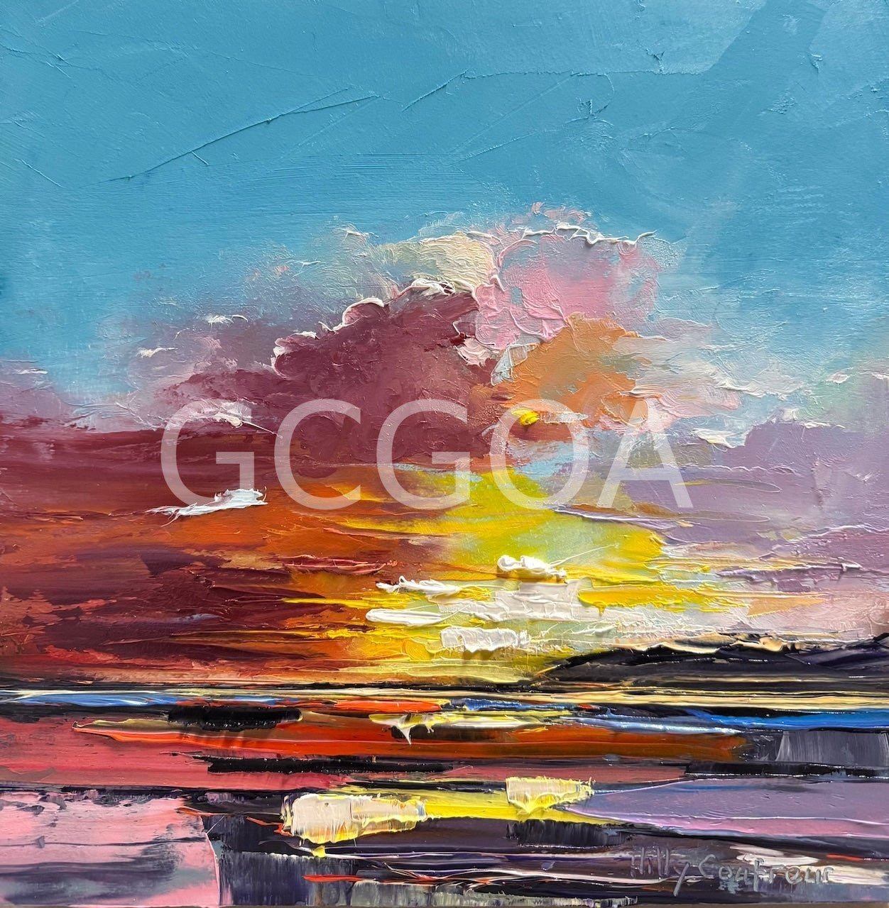 Seascape 63 - Gold Coast Gallery Of ArtHilly Coufreur