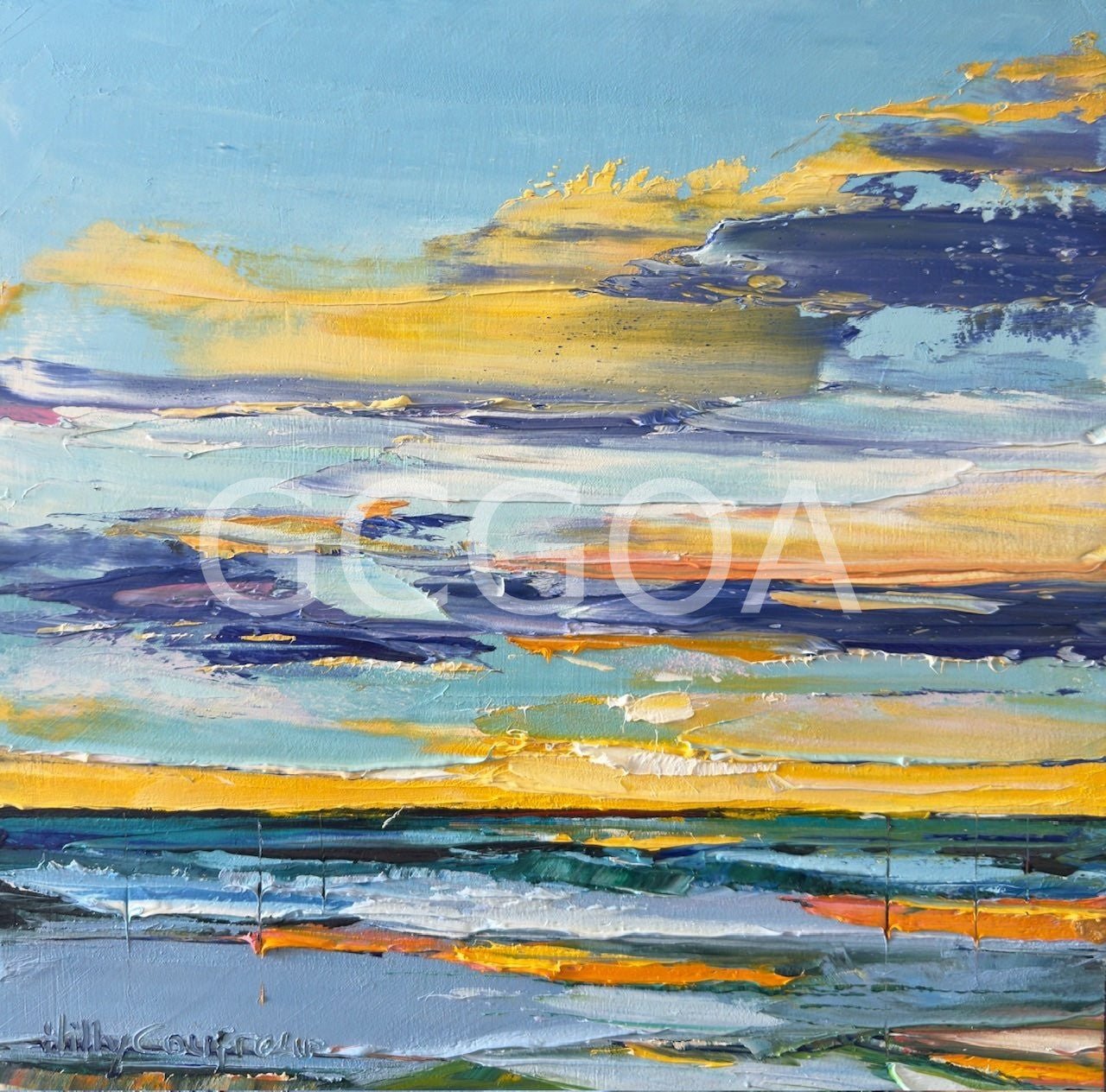 Seascape 67 - Gold Coast Gallery Of ArtHilly Coufreur