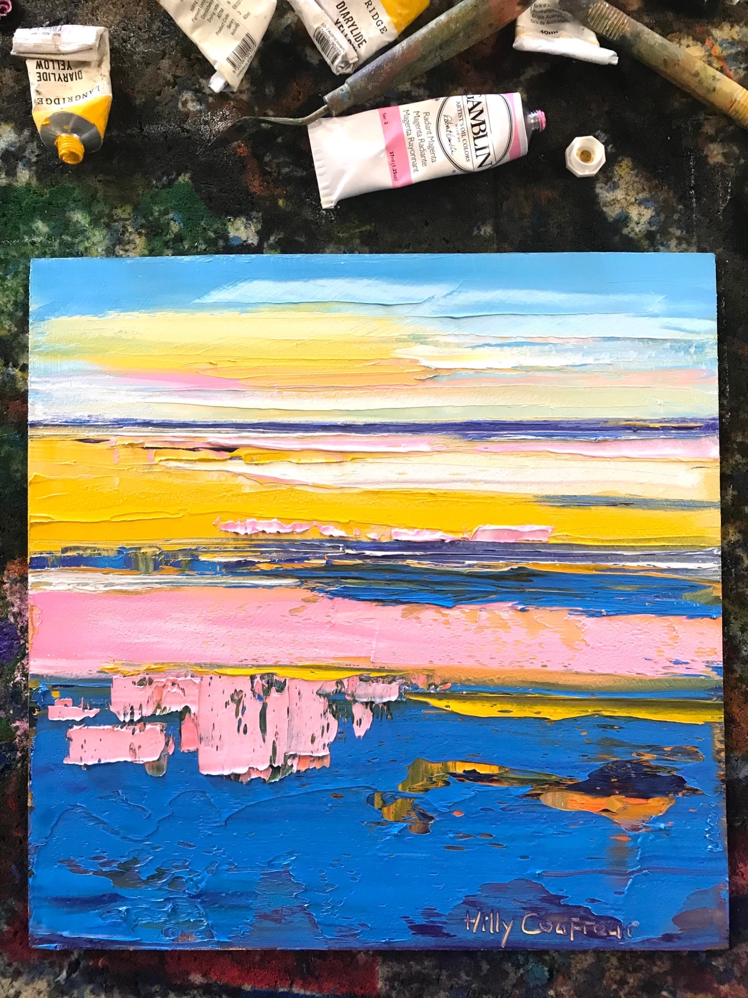 Seascape 7 - Gold Coast Gallery Of ArtHilly Coufreur