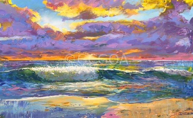 Seascape 7 - Original Art - Gold Coast Gallery Of Artjos coufreur