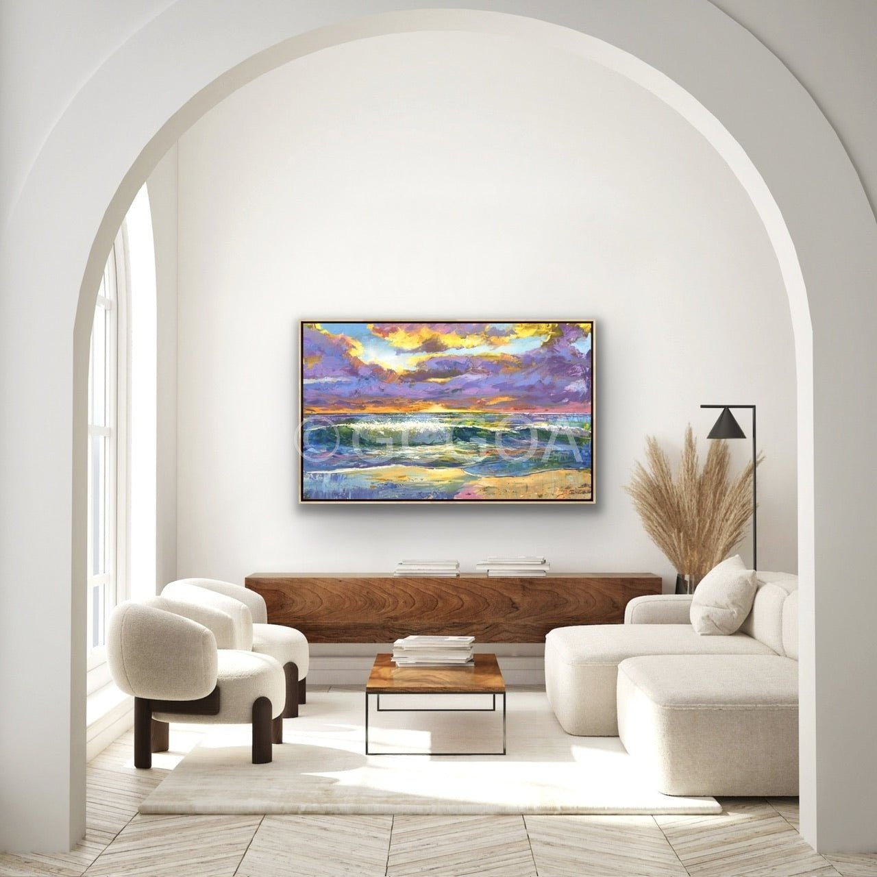 Seascape 7 - Original Art - Gold Coast Gallery Of Artjos coufreur