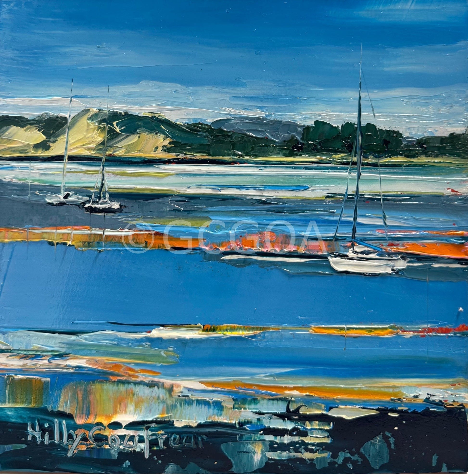 Seascape 71 - Plein Air - Gold Coast Gallery Of ArtHilly Coufreur