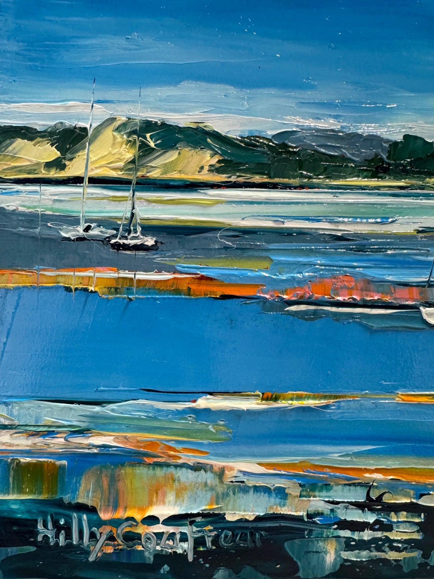 Seascape 71 - Plein Air - Gold Coast Gallery Of ArtHilly Coufreur