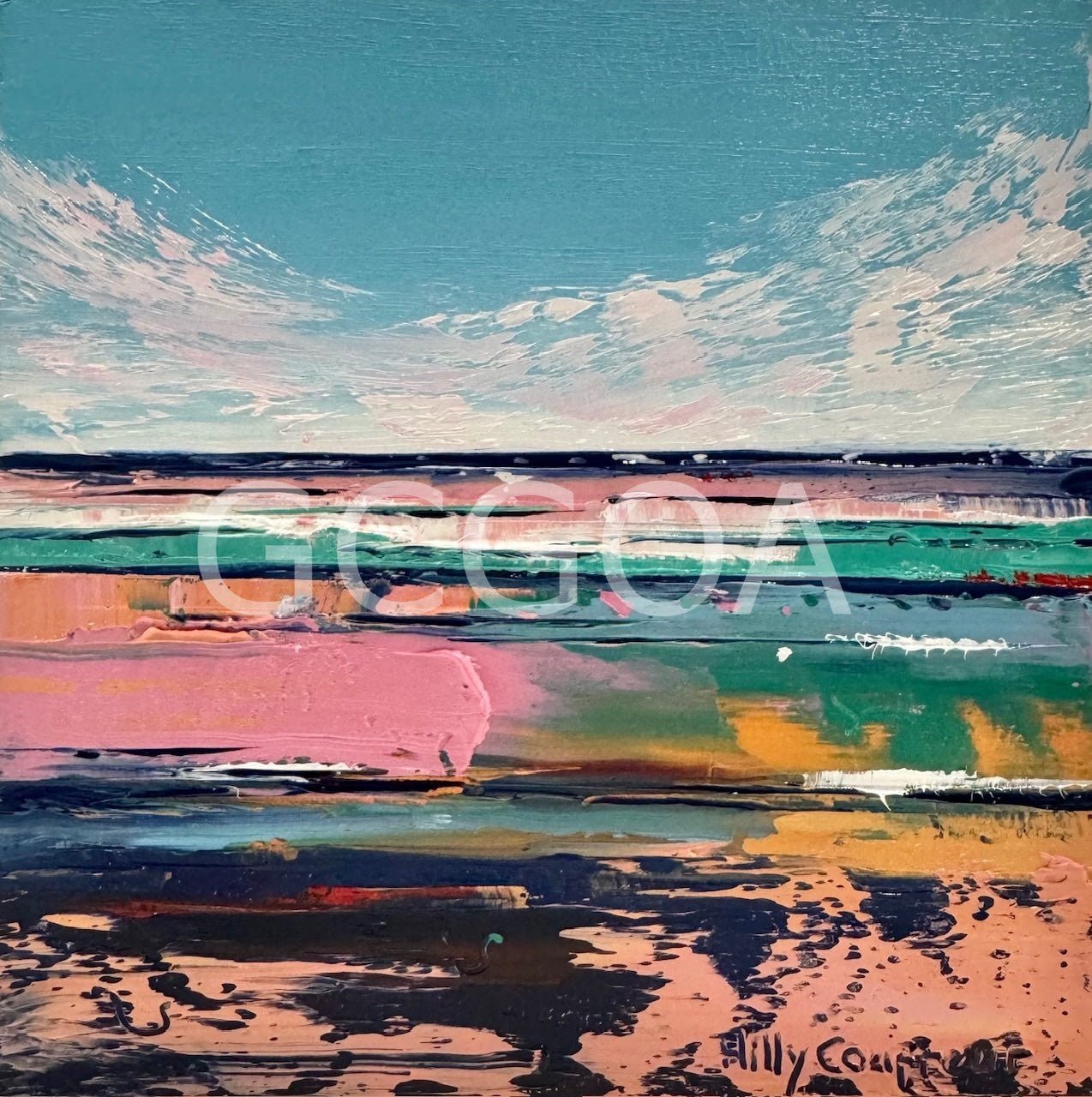 Seascape 72 - Gold Coast Gallery Of ArtHilly Coufreur