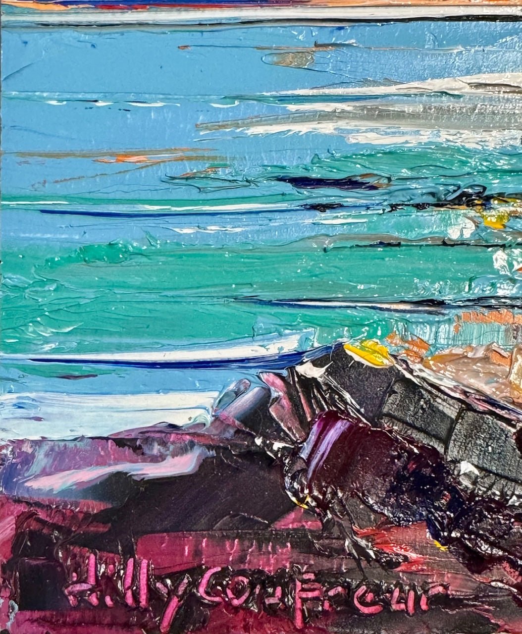 Seascape 74 - Gold Coast Gallery Of ArtHilly Coufreur