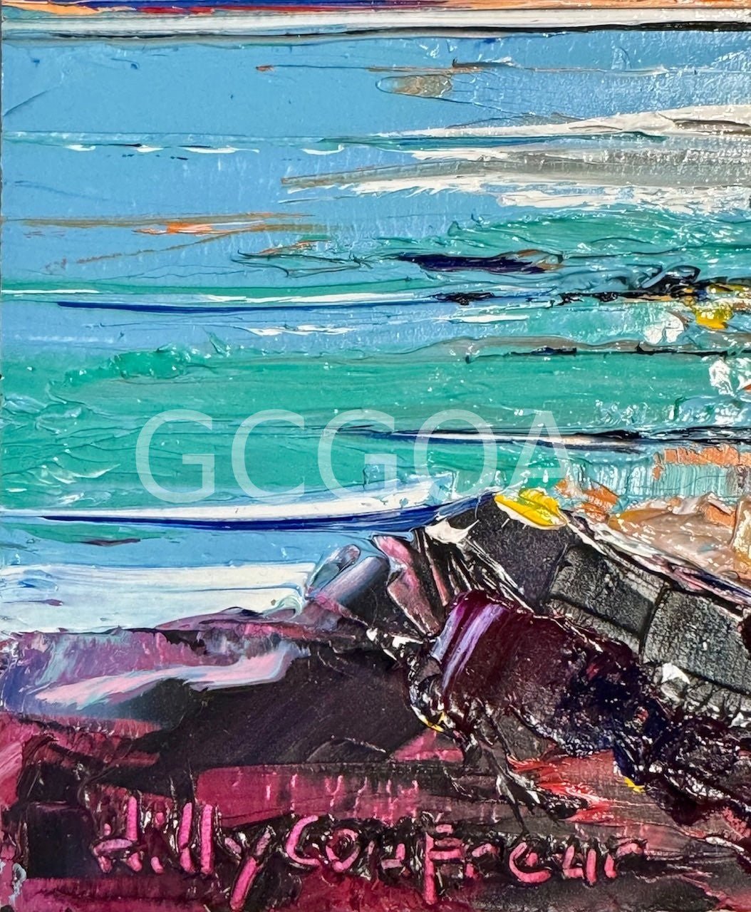 Seascape 74 - Gold Coast Gallery Of ArtHilly Coufreur