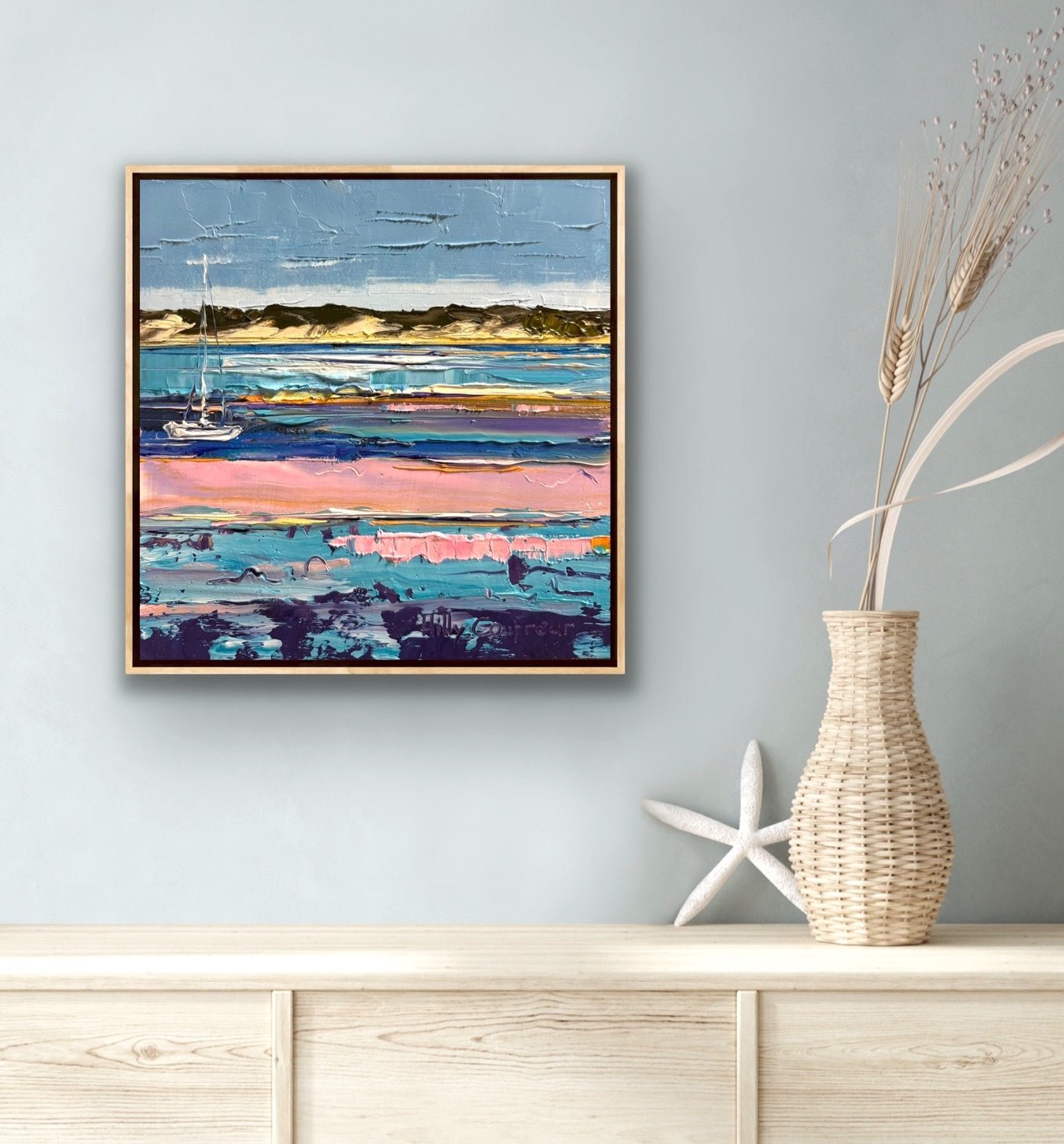 Seascape 76 - Gold Coast Gallery Of ArtHilly Coufreur