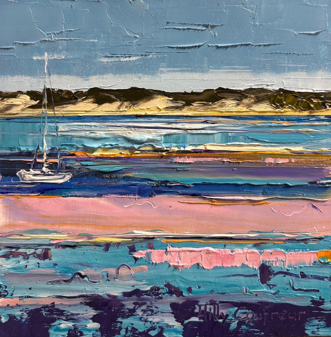 Seascape 76 - Gold Coast Gallery Of ArtHilly Coufreur