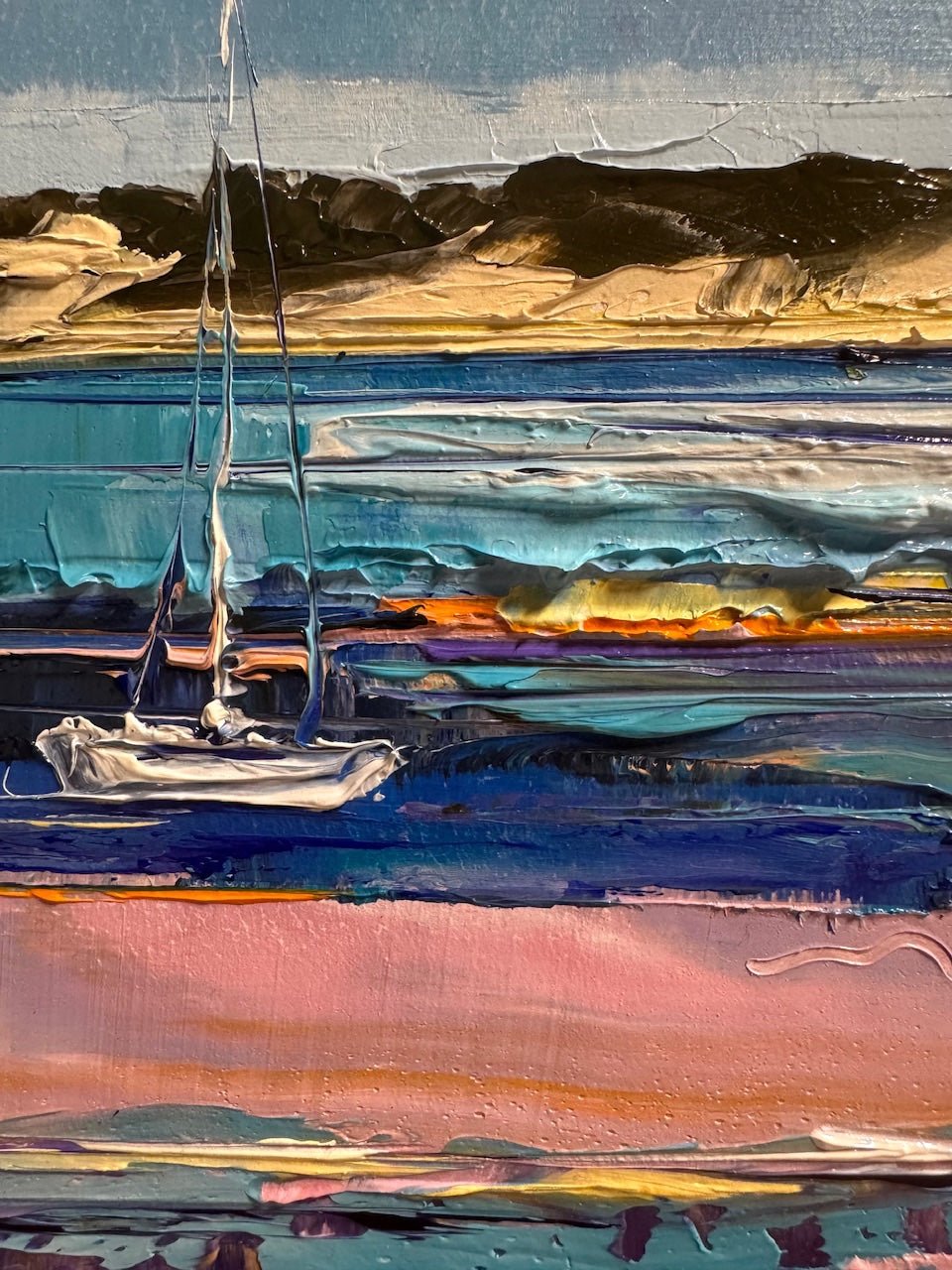 Seascape 76 - Gold Coast Gallery Of ArtHilly Coufreur