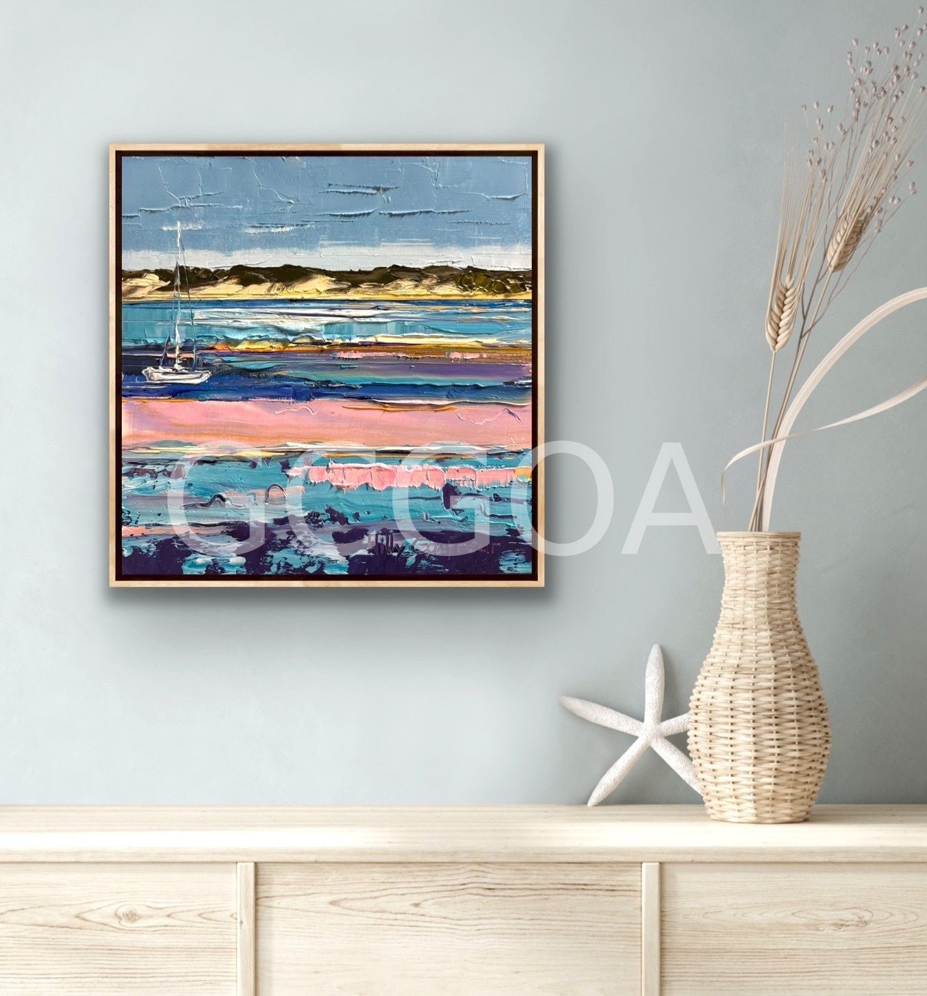 Seascape 76 - Gold Coast Gallery Of ArtHilly Coufreur