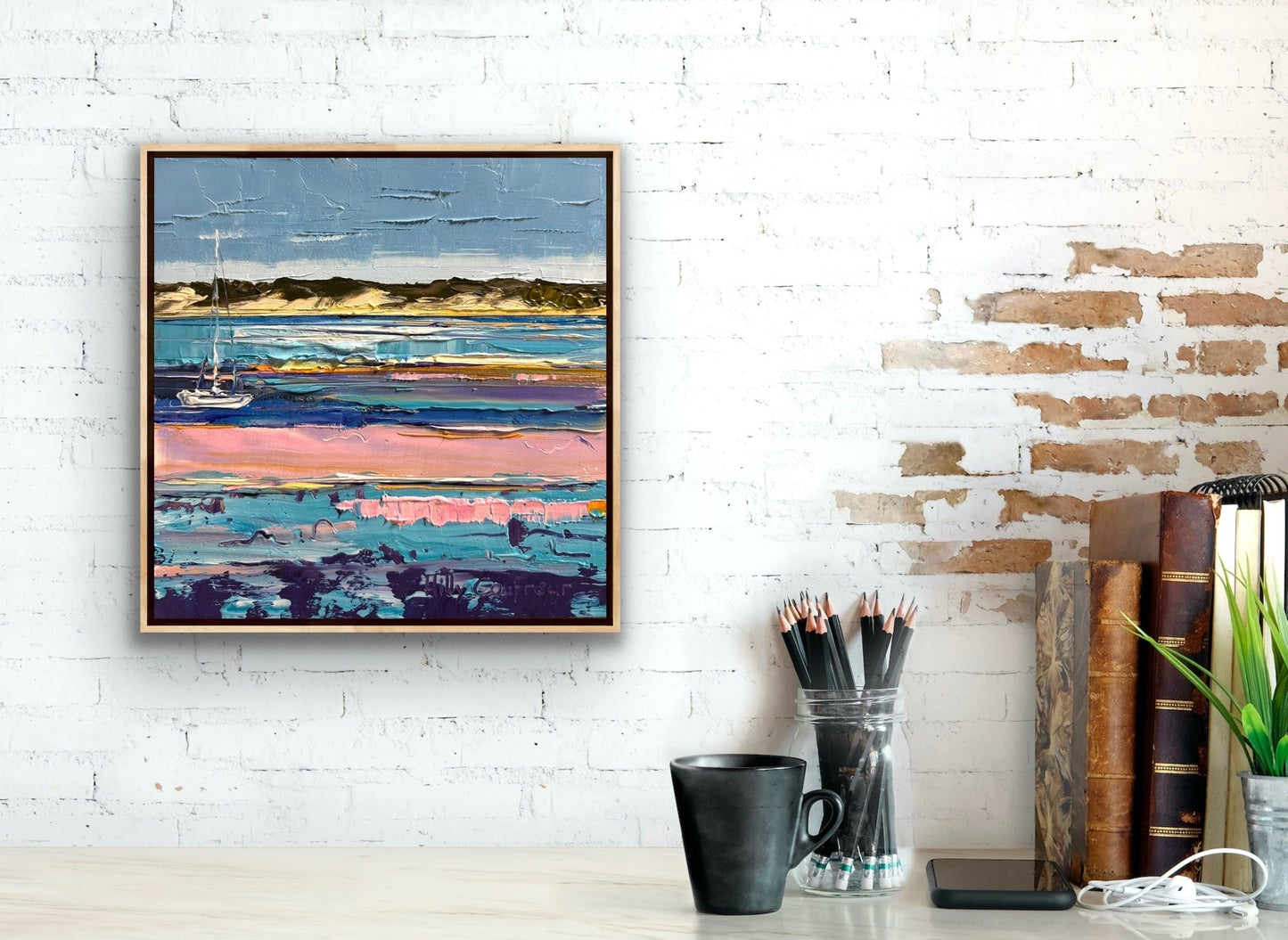 Seascape 76 - Gold Coast Gallery Of ArtHilly Coufreur