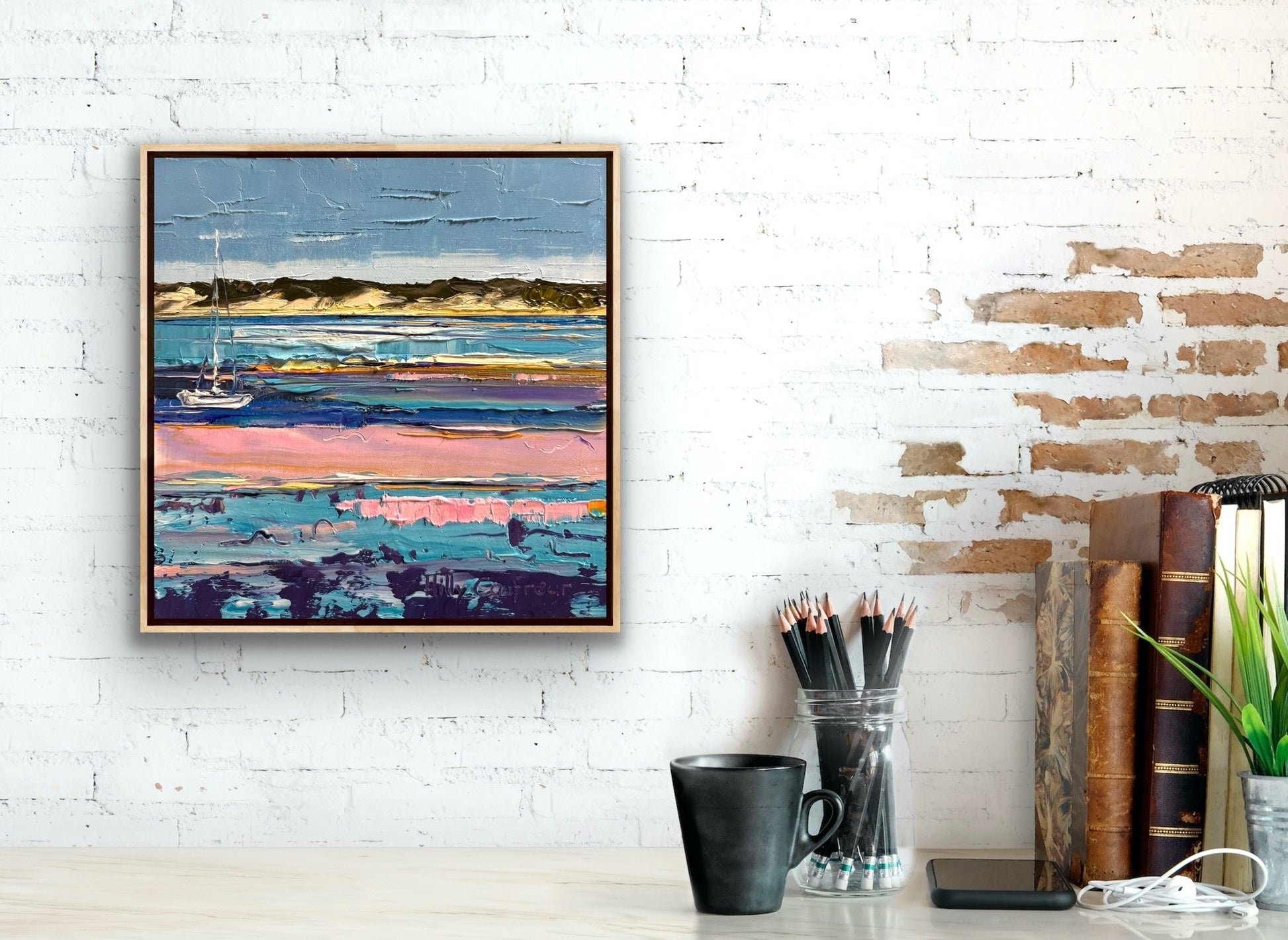 Seascape 76 - Gold Coast Gallery Of ArtHilly Coufreur