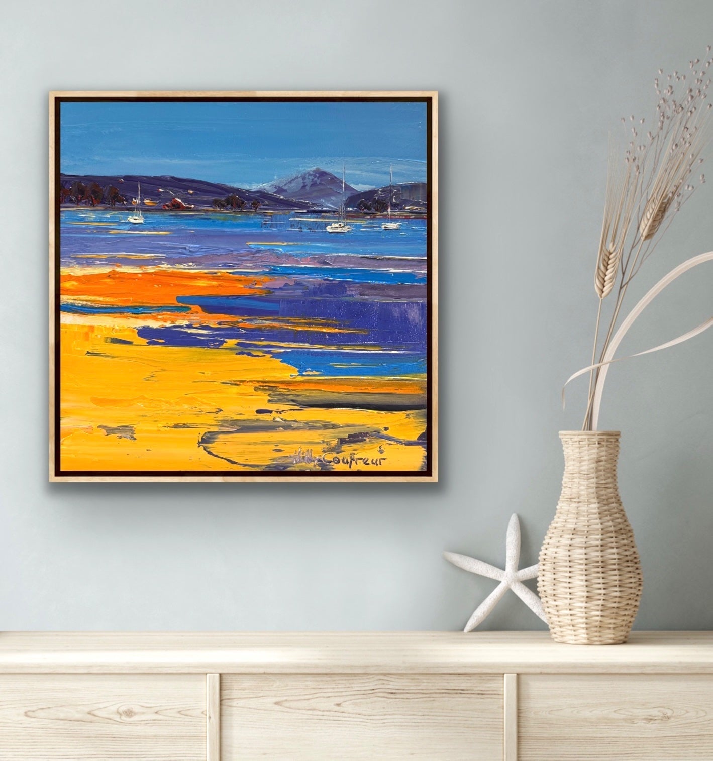 Seascape 77 - Gold Coast Gallery Of ArtHilly Coufreur