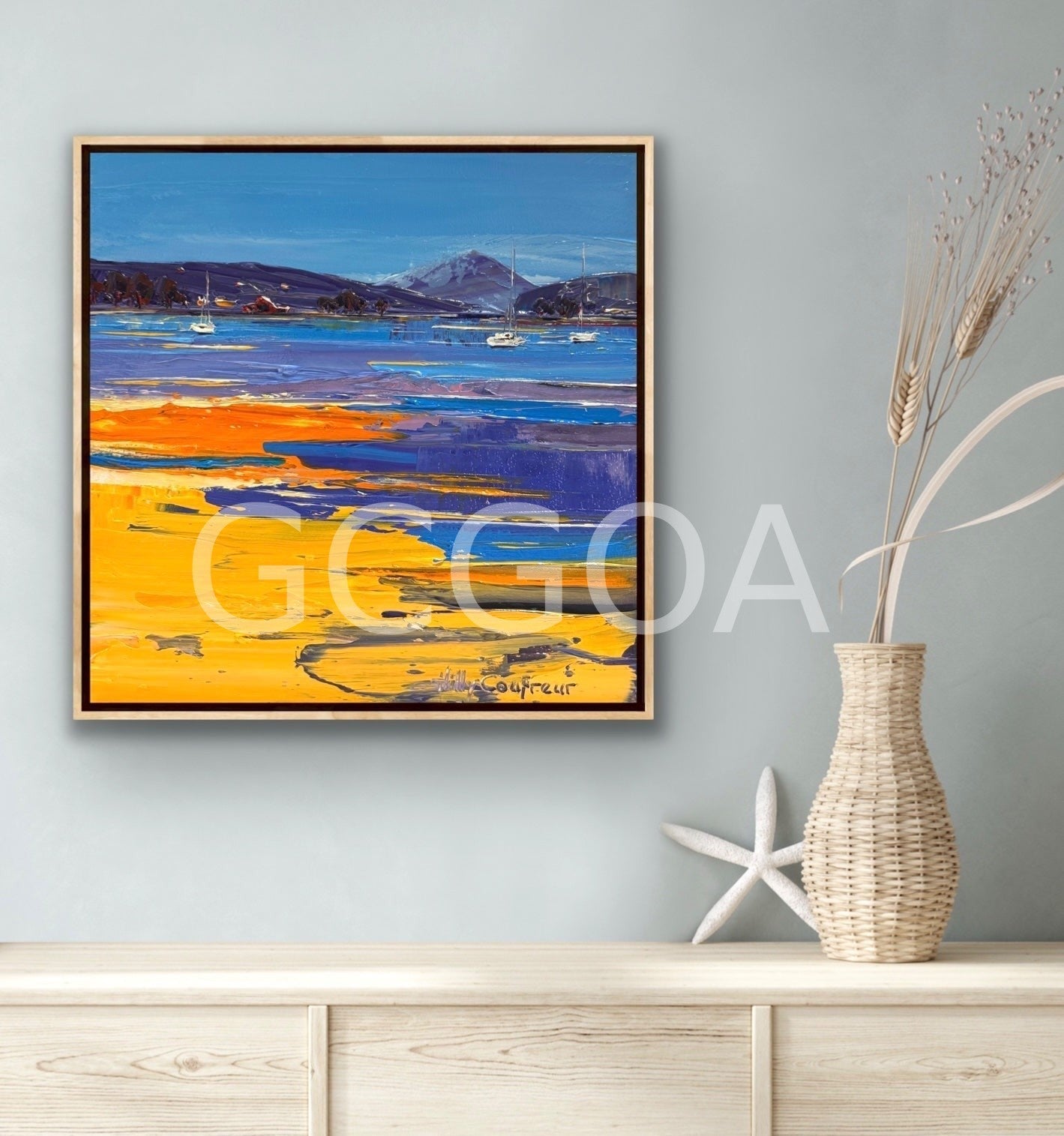 Seascape 77 - Gold Coast Gallery Of ArtHilly Coufreur