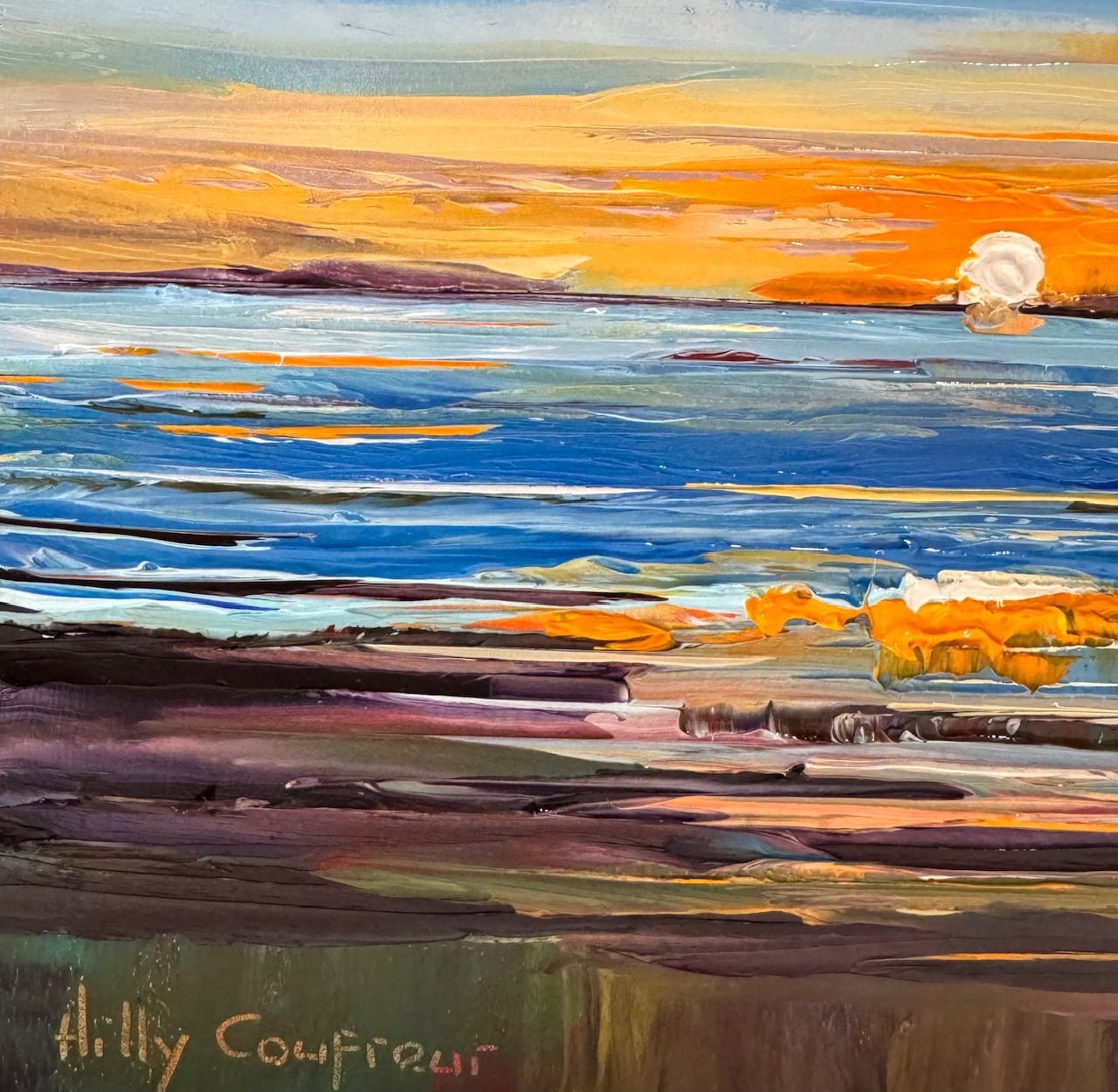 Seascape 78 - Gold Coast Gallery Of ArtHilly Coufreur
