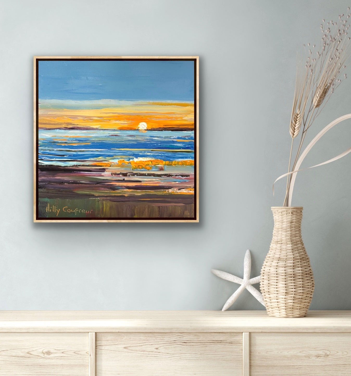 Seascape 78 - Gold Coast Gallery Of ArtHilly Coufreur