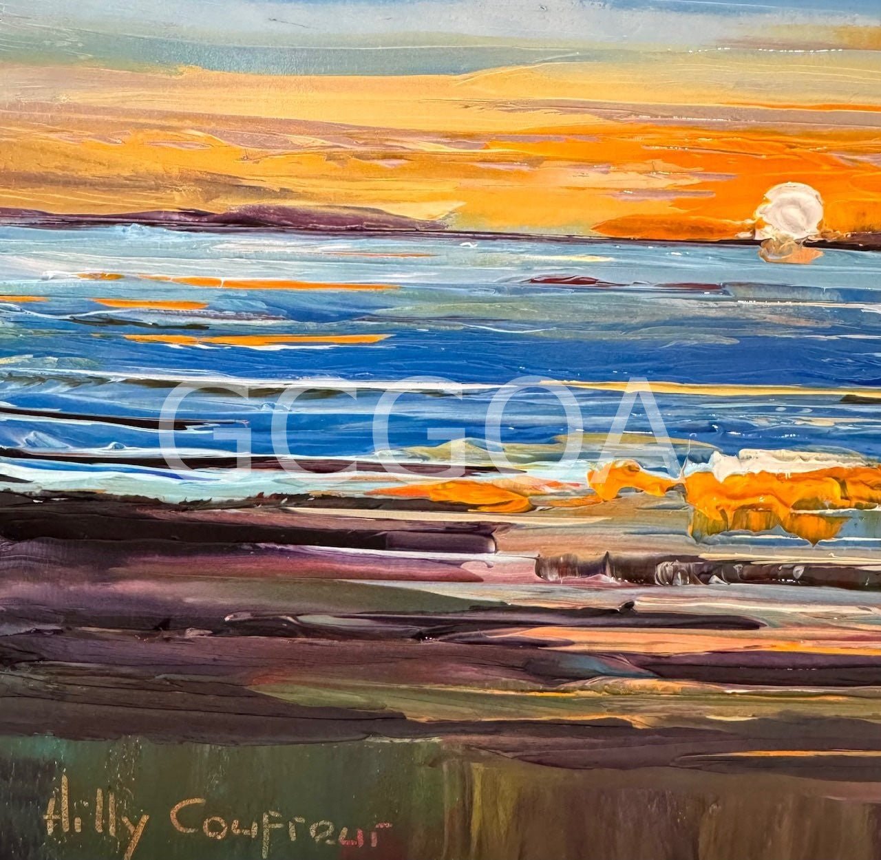 Seascape 78 - Gold Coast Gallery Of ArtHilly Coufreur