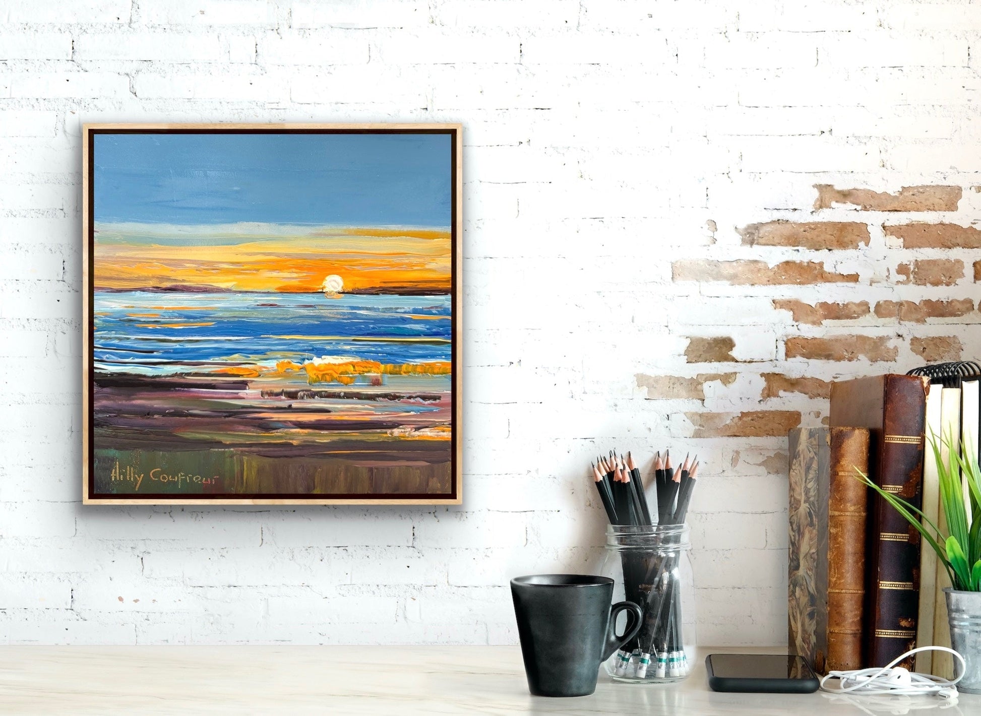 Seascape 78 - Gold Coast Gallery Of ArtHilly Coufreur