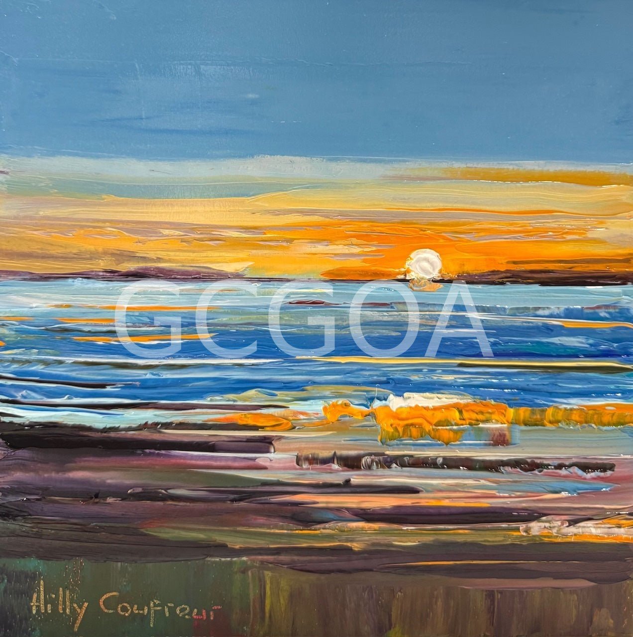 Seascape 78 - Gold Coast Gallery Of ArtHilly Coufreur