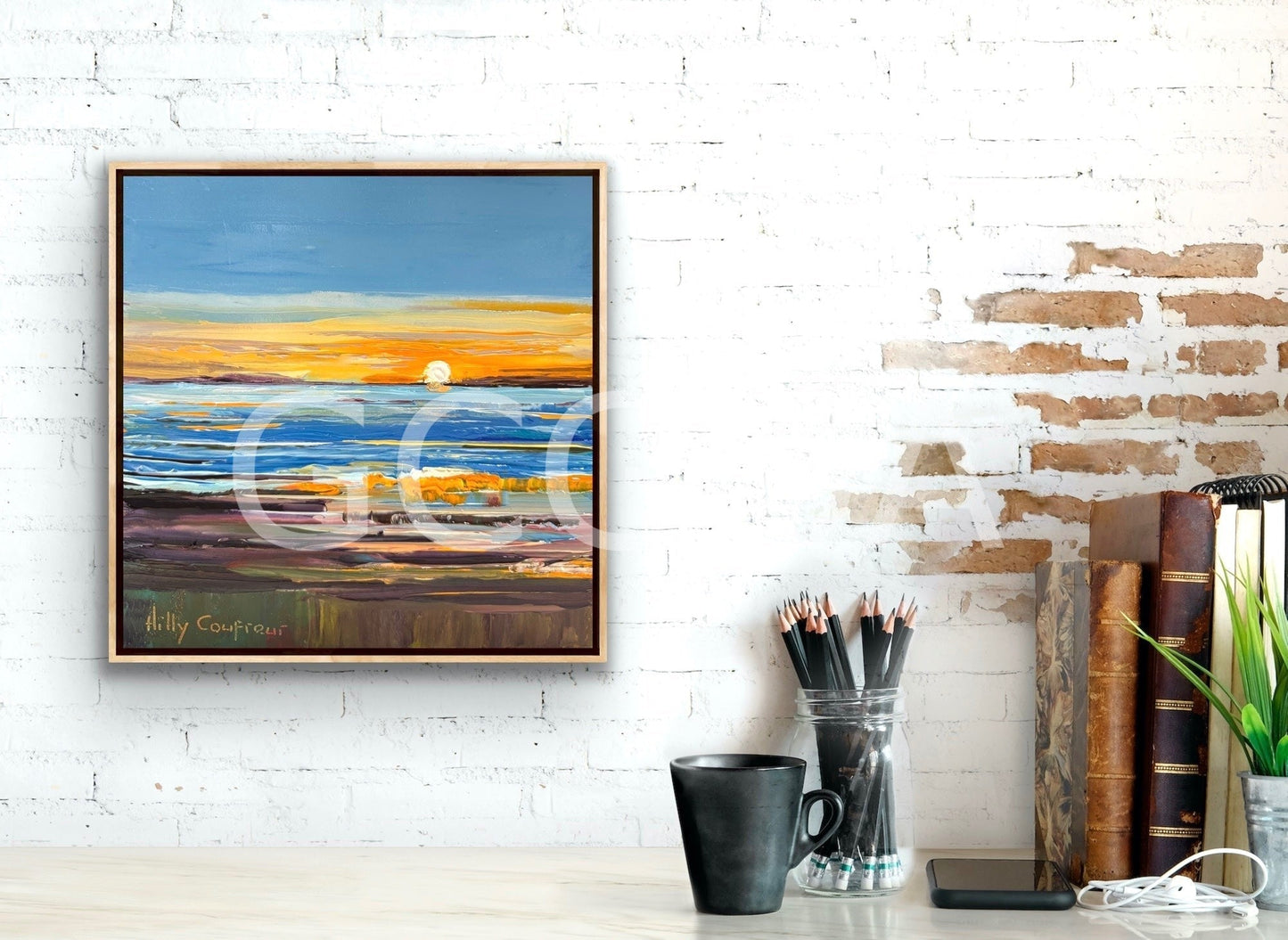 Seascape 78 - Gold Coast Gallery Of ArtHilly Coufreur