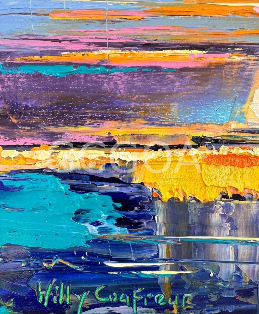 Seascape 79 - Gold Coast Gallery Of ArtHilly Coufreur
