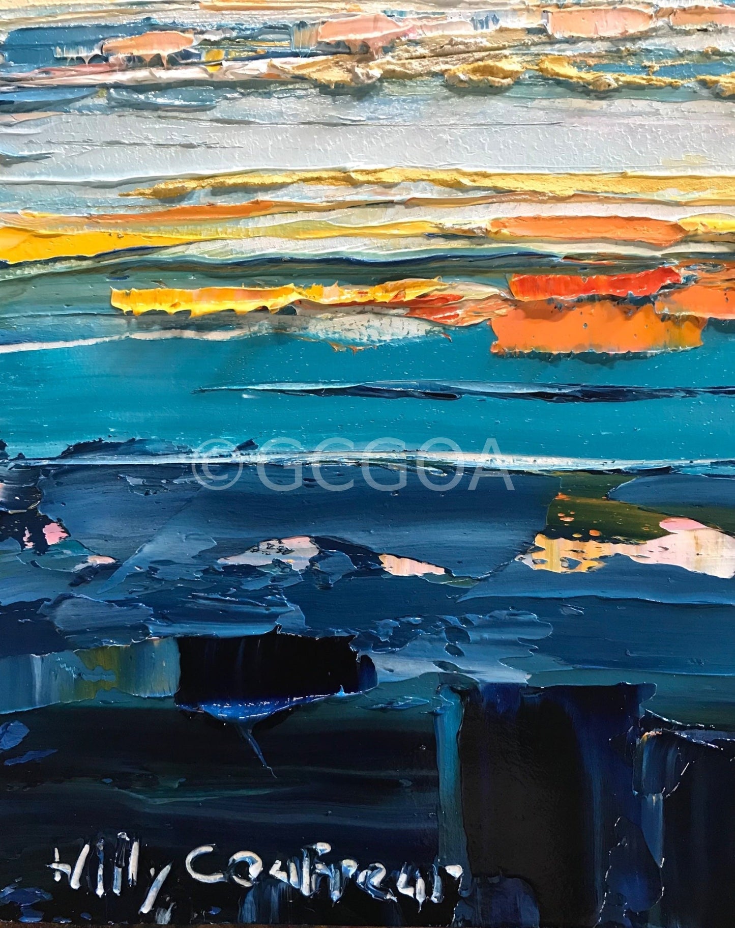 Seascape 8 - Gold Coast Gallery Of ArtHilly Coufreur