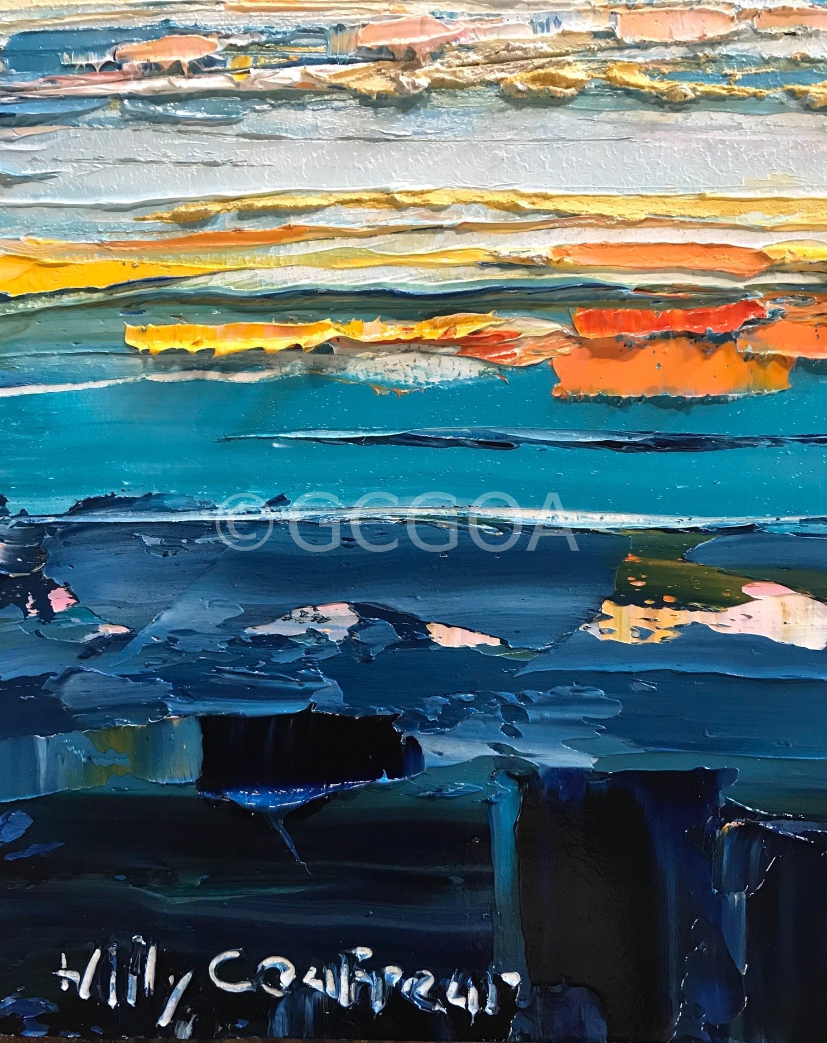 Seascape 8 - Gold Coast Gallery Of ArtHilly Coufreur
