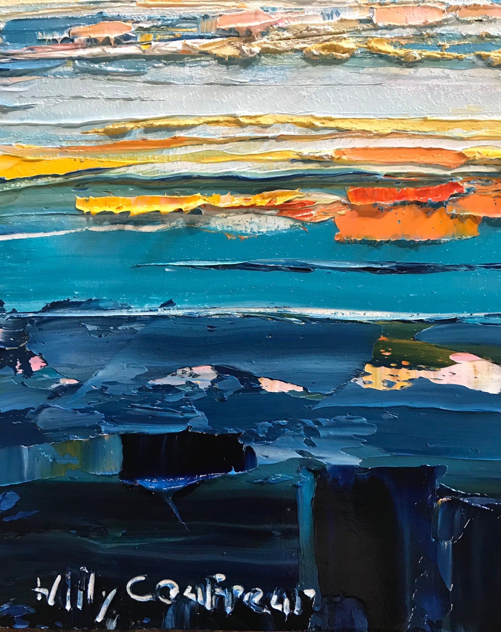 Seascape 8 - Gold Coast Gallery Of ArtHilly Coufreur