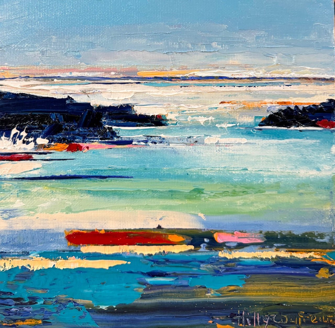 Seascape 80 - Gold Coast Gallery Of ArtHilly Coufreur