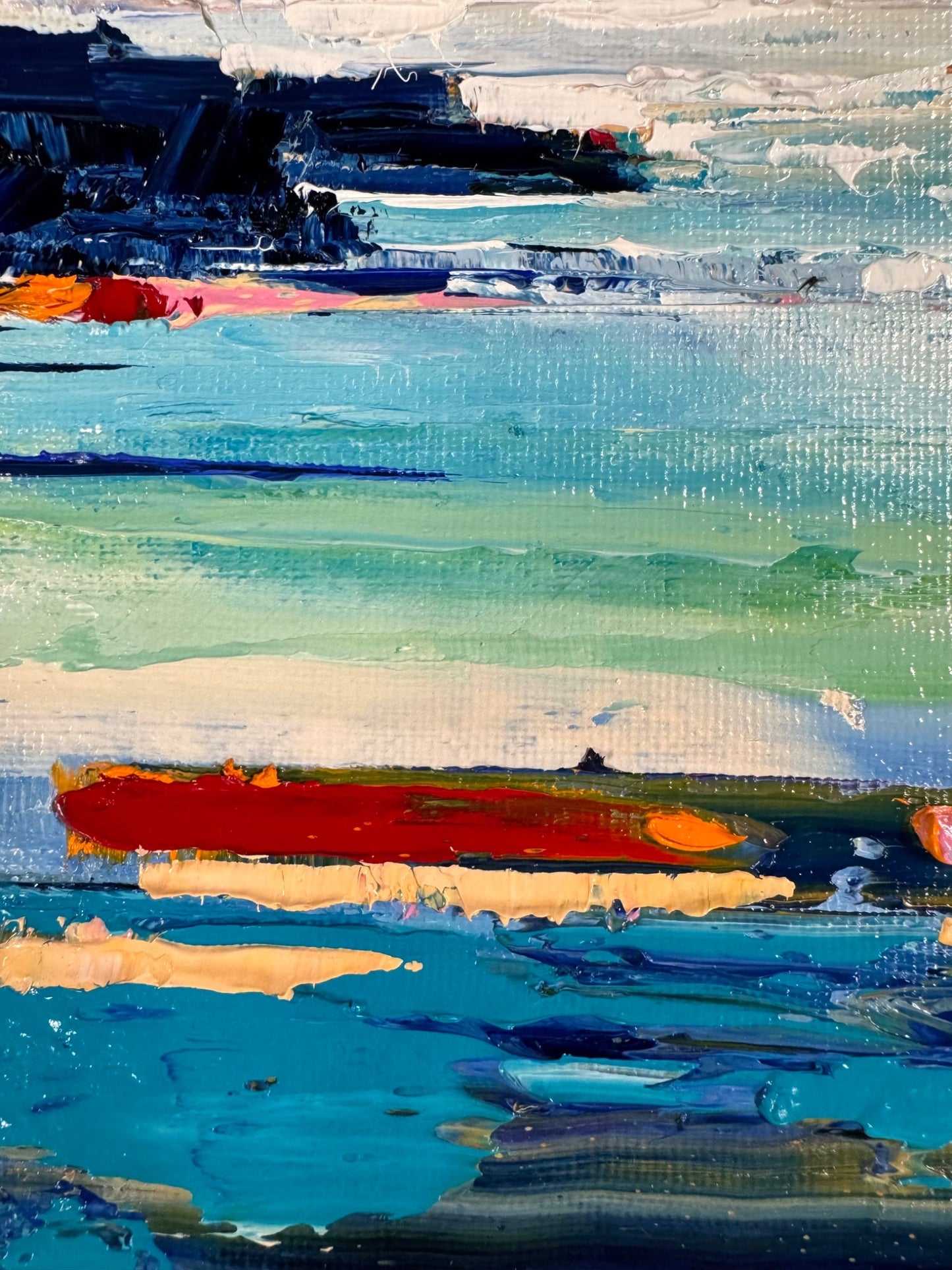 Seascape 80 - Gold Coast Gallery Of ArtHilly Coufreur