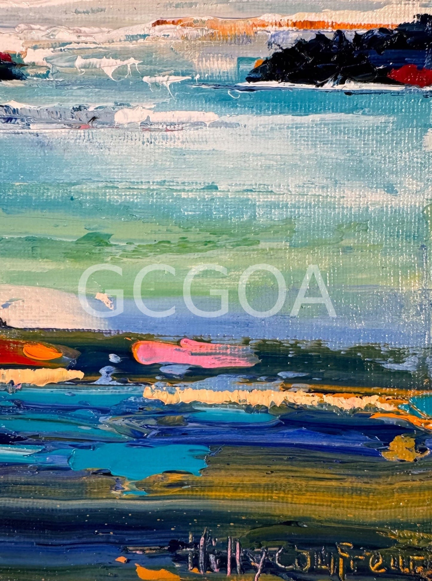 Seascape 80 - Gold Coast Gallery Of ArtHilly Coufreur
