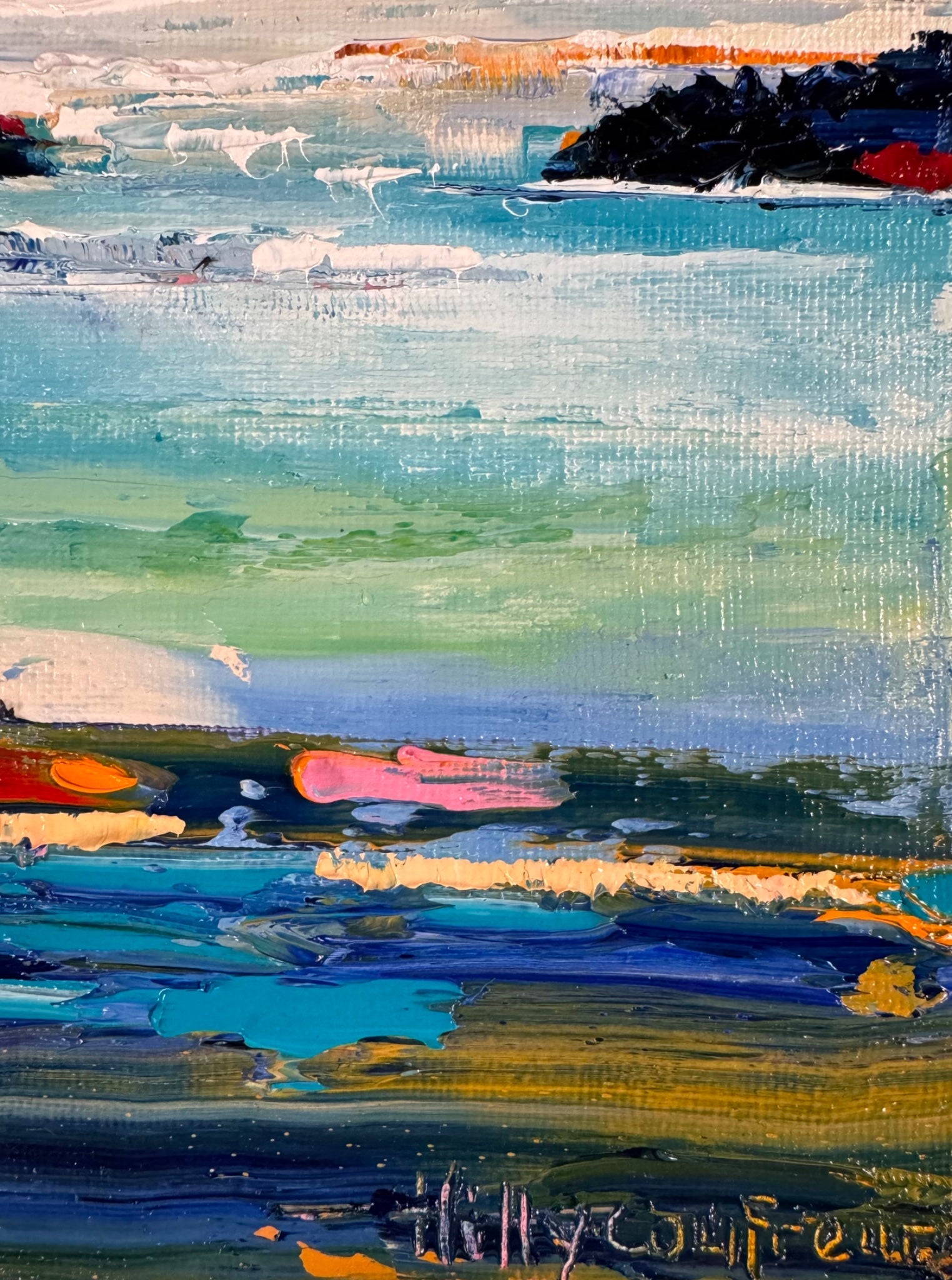 Seascape 80 - Gold Coast Gallery Of ArtHilly Coufreur