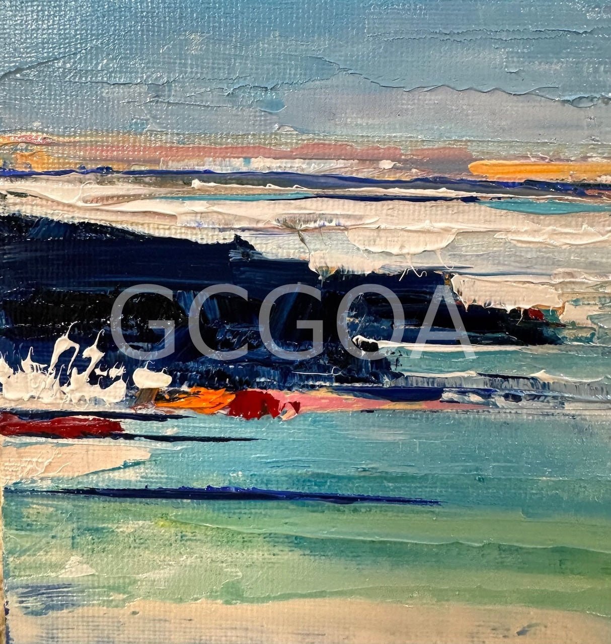Seascape 80 - Gold Coast Gallery Of ArtHilly Coufreur
