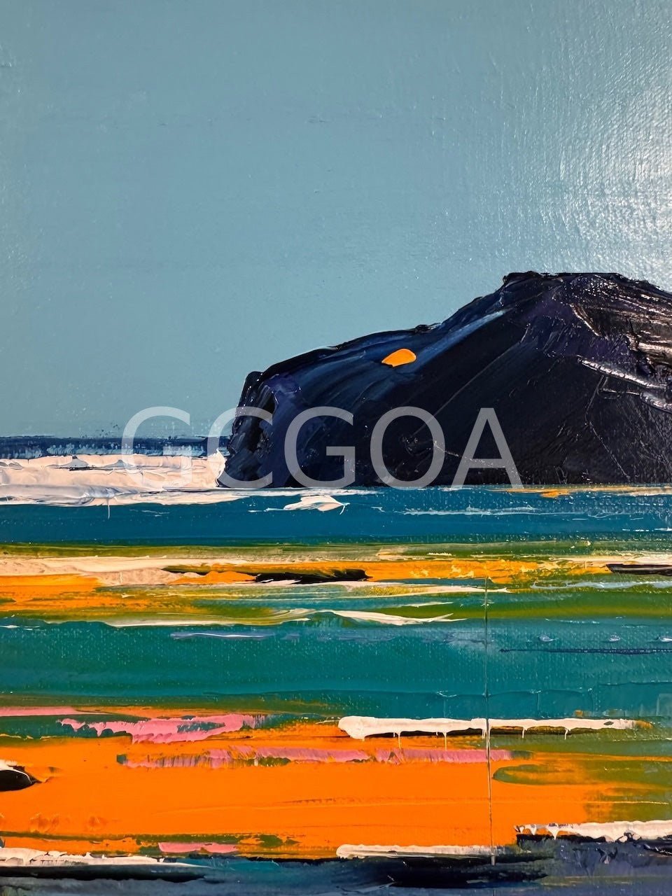Seascape - Commission for N. - Gold Coast Gallery Of ArtHilly Coufreur
