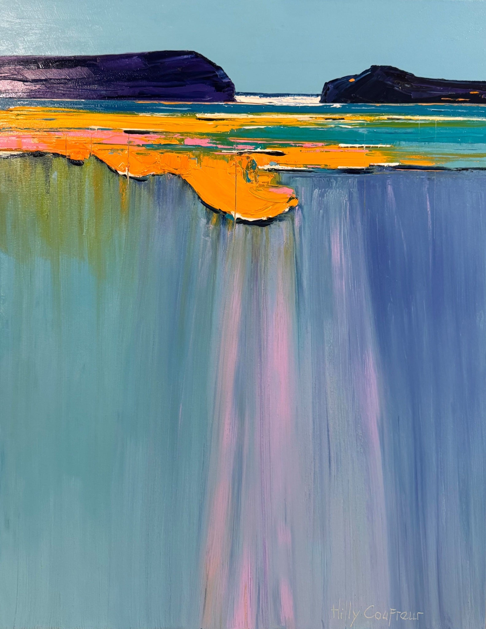 Seascape - Commission for N. - Gold Coast Gallery Of ArtHilly Coufreur