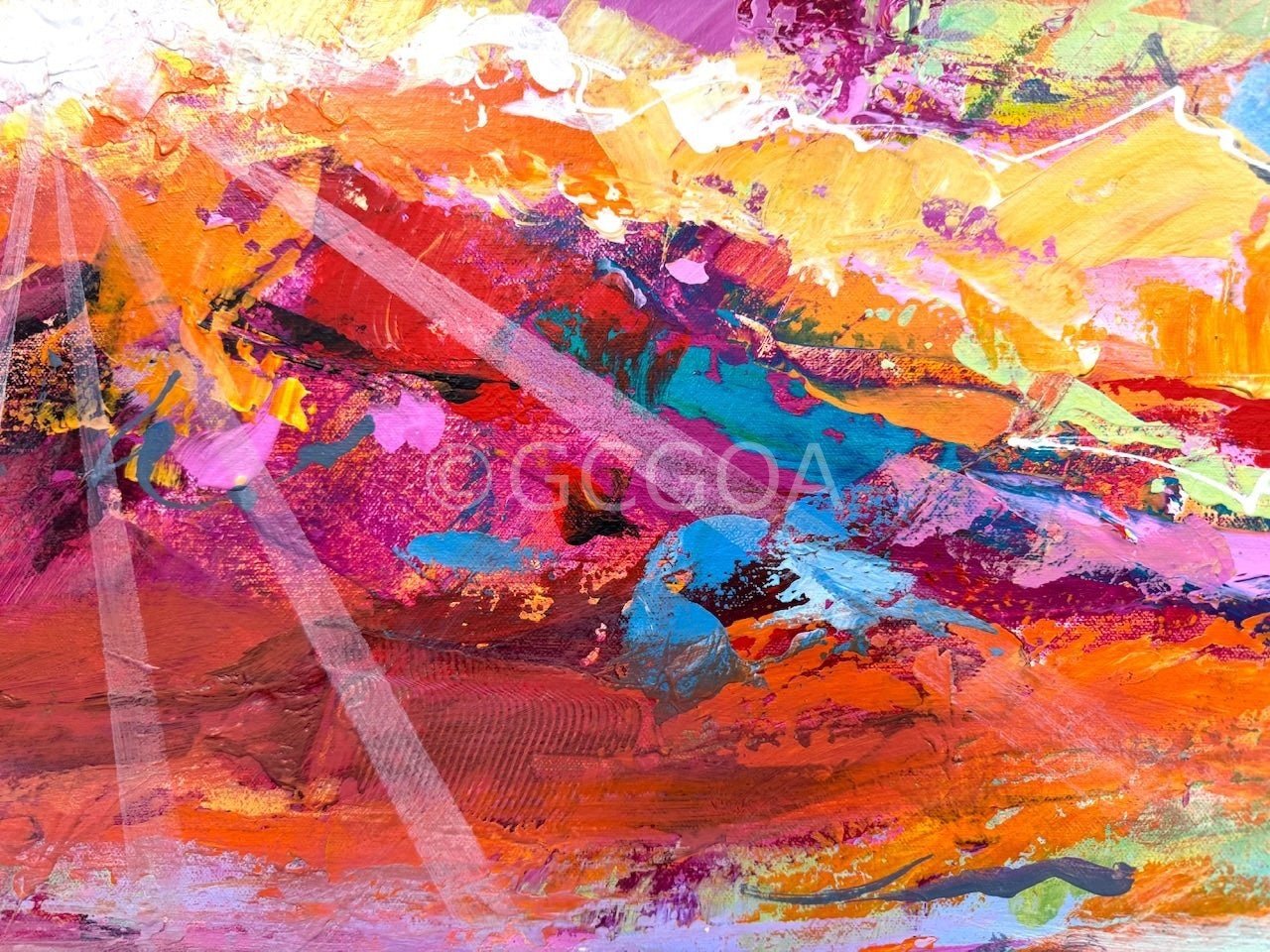 Seascape with Sunset - Original Art - Gold Coast Gallery Of ArtJos Coufreur
