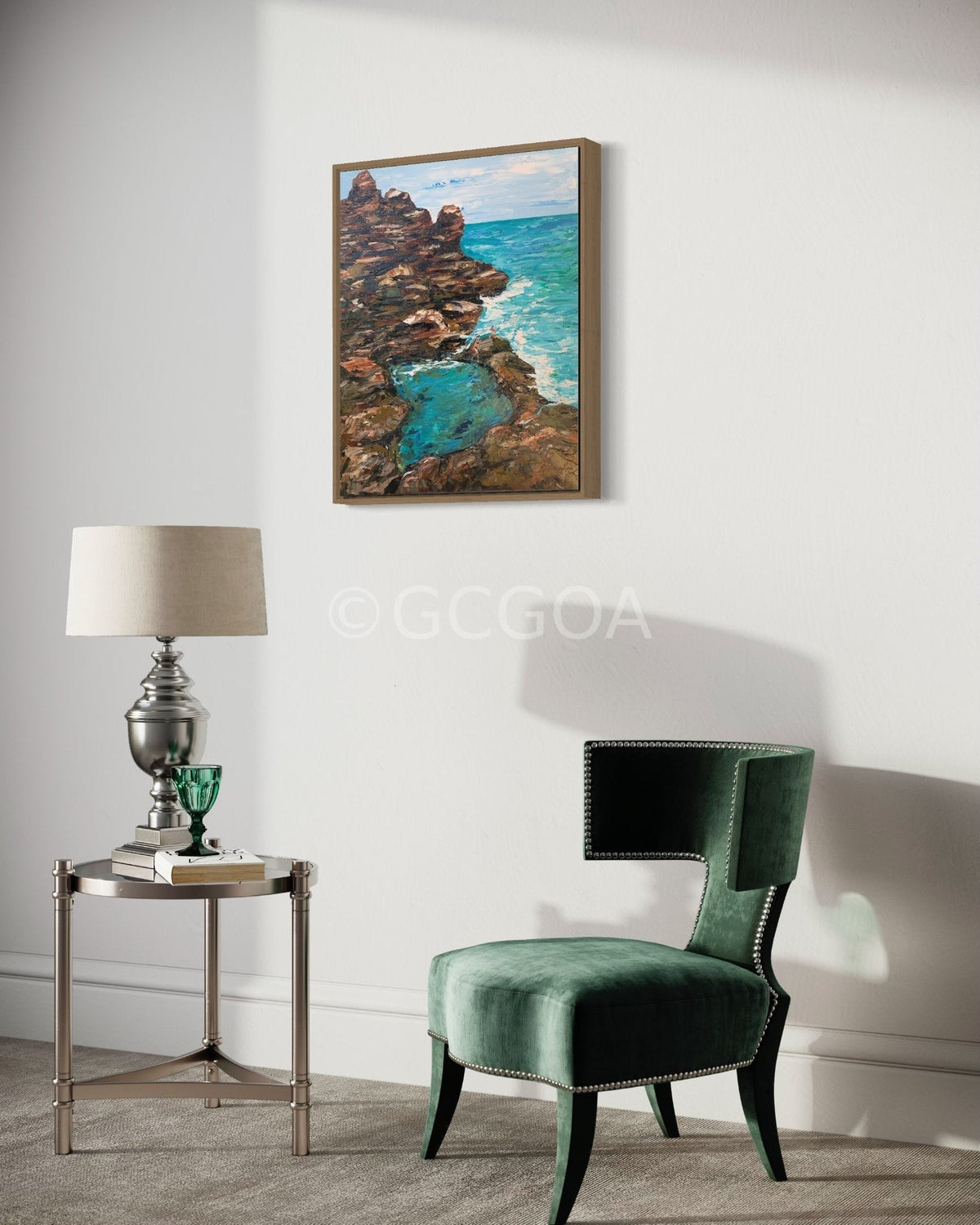 Seaside reflections - Original Art - Gold Coast Gallery Of ArtAnjana Rai