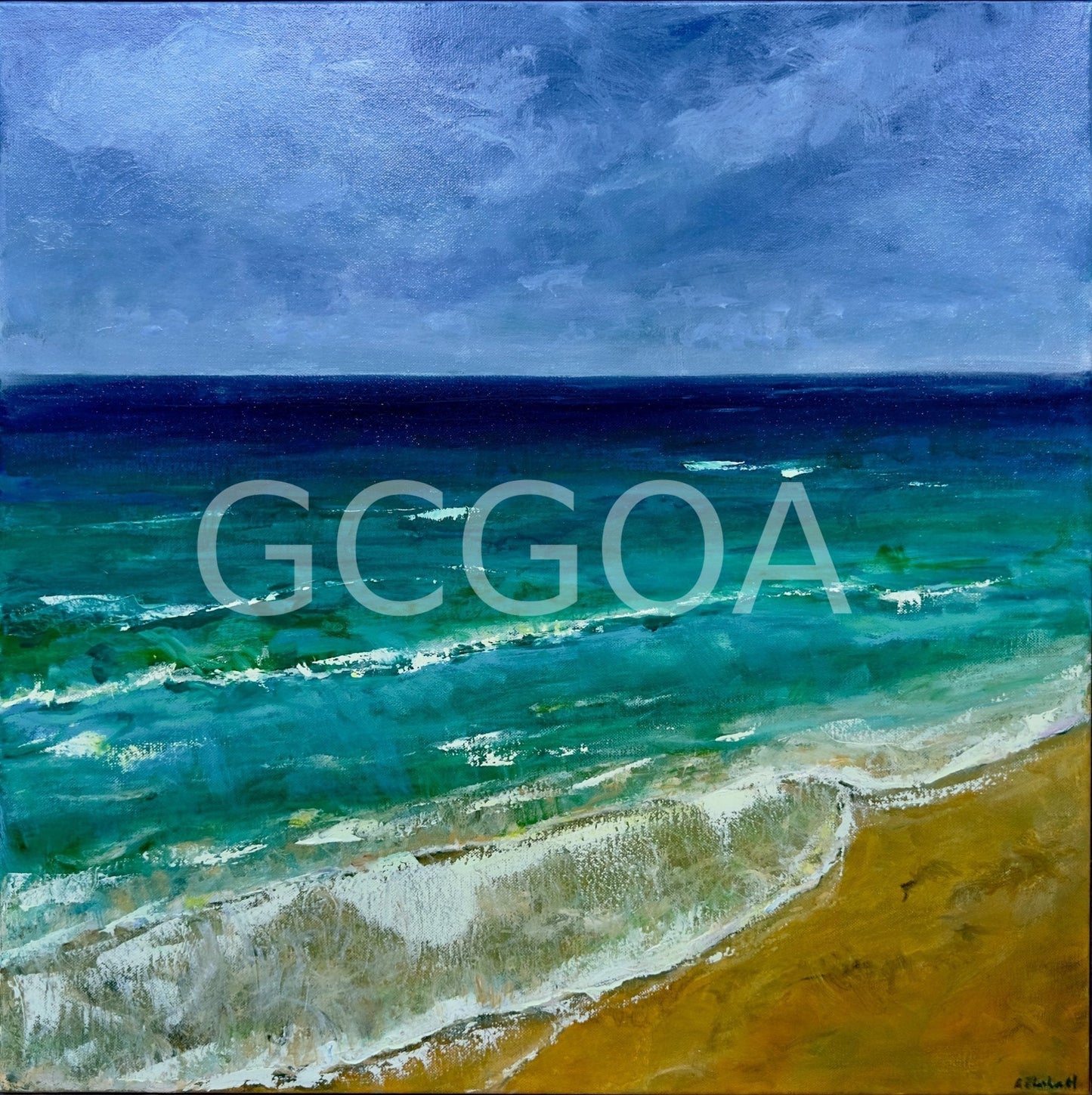Serene Sea - Gold Coast Gallery Of ArtAmy Eberhardt