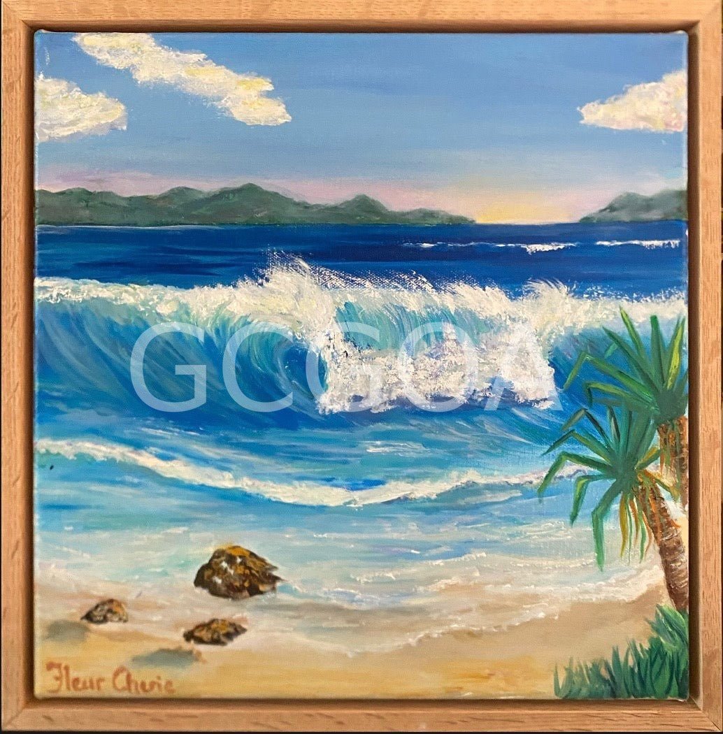 Serenity by the Sea - Gold Coast Gallery Of ArtFleur Cherie