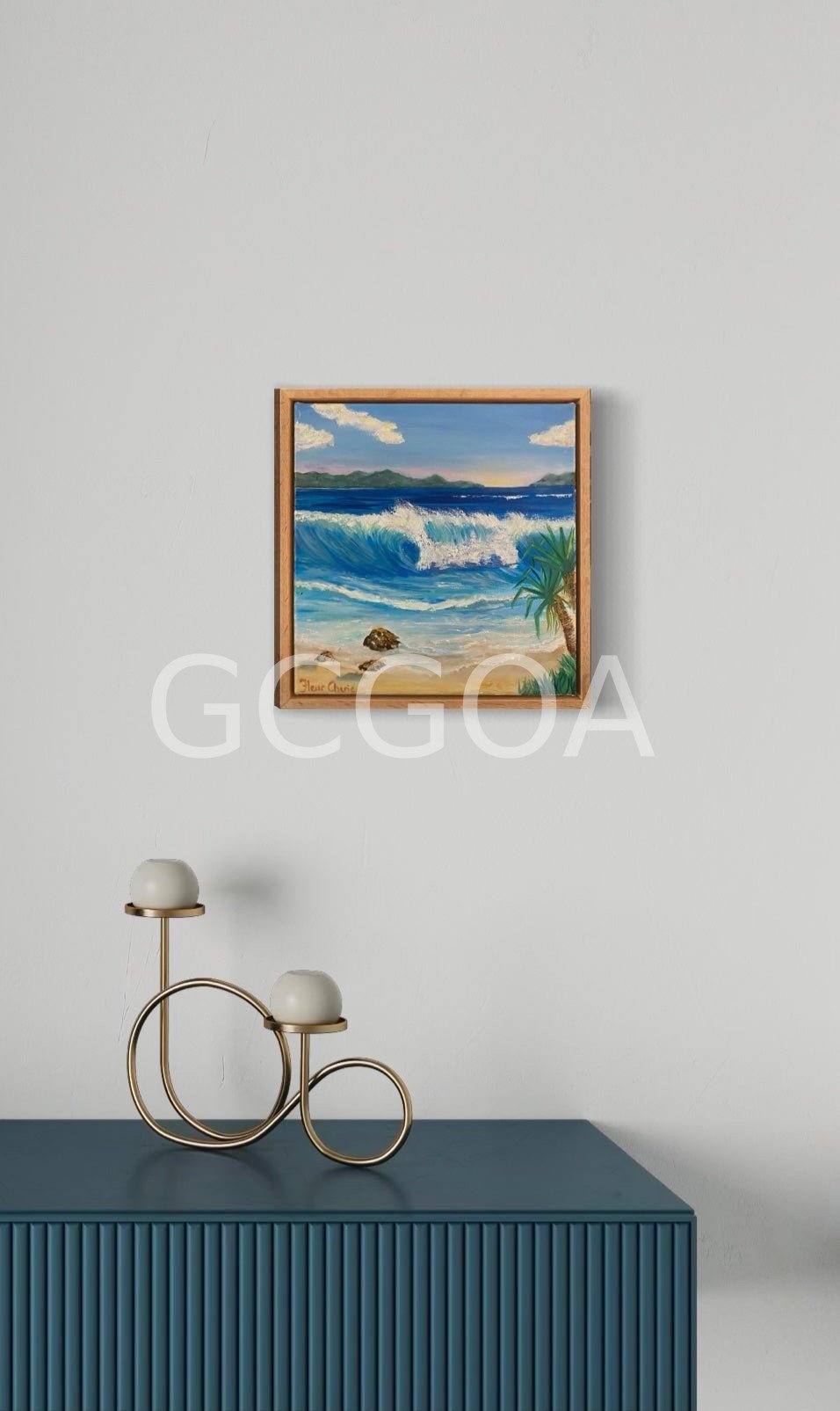 Serenity by the Sea - Gold Coast Gallery Of ArtFleur Cherie