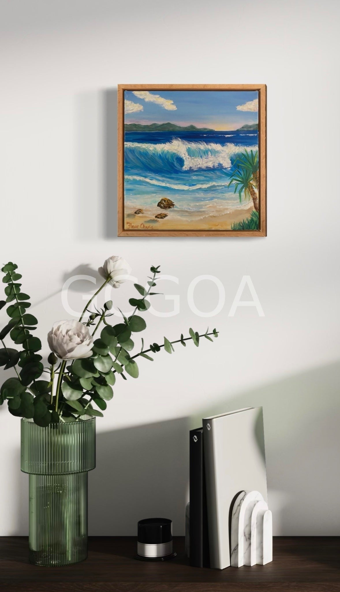 Serenity by the Sea - Gold Coast Gallery Of ArtFleur Cherie