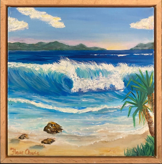 Serenity by the Sea - Gold Coast Gallery Of ArtFleur Cherie